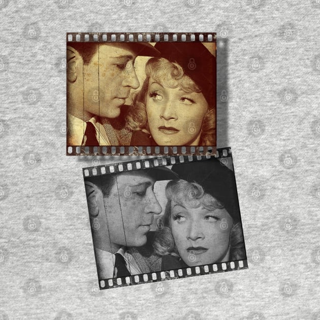 Marlene's Old Movie Frame by PrivateVices